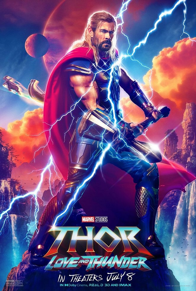 Thor: Amor e Trovão - Cartazes