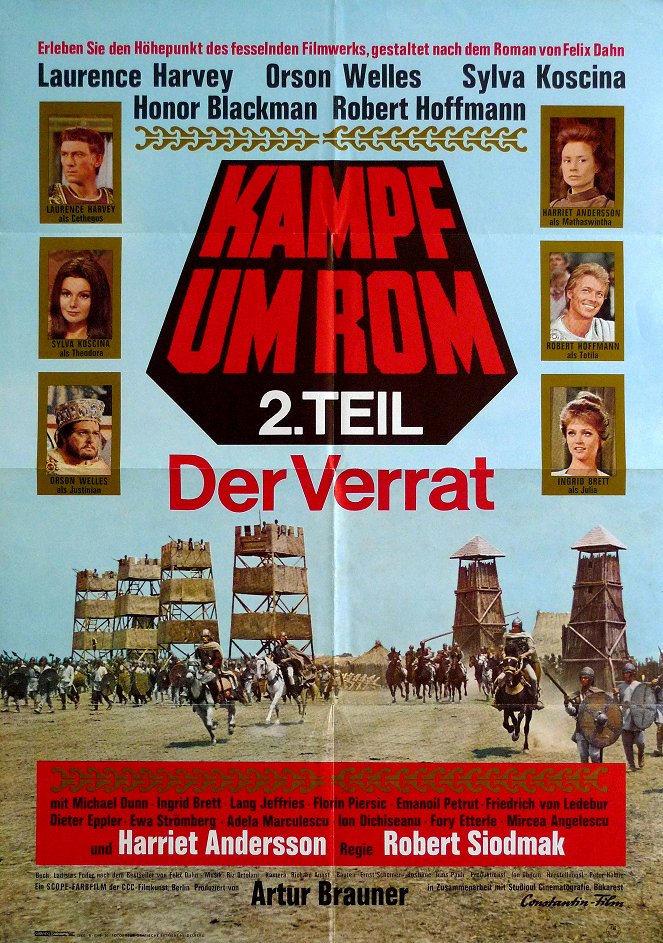 Kampf um Rom II - Der Verrat - Plakátok