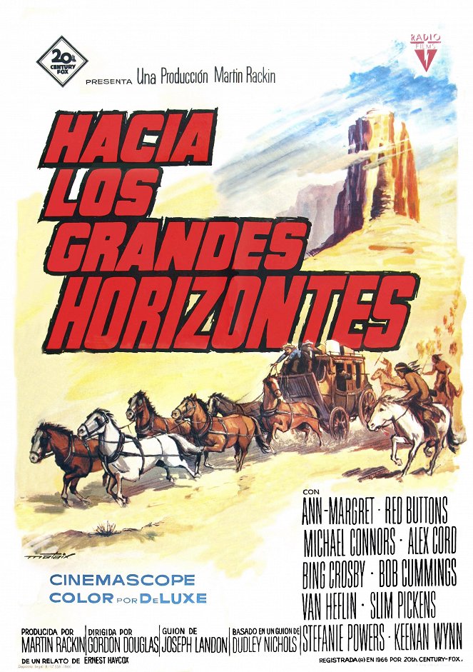 Hacia los grandes horizontes - Carteles