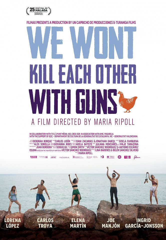 Nosotros no nos mataremos con pistolas - Posters