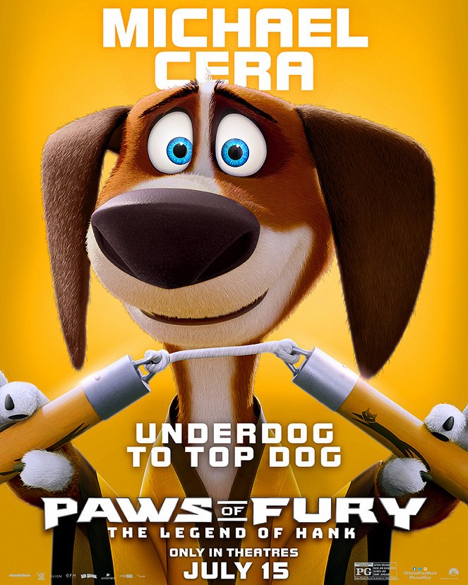 Paws of Fury: The Legend of Hank - Posters