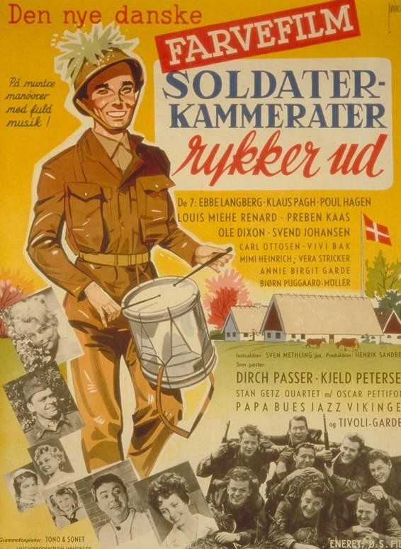 Soldaterkammerater rykker ud - Plakátok