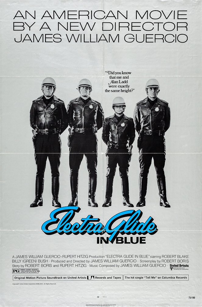 Modrá Electra Glide - Plakáty