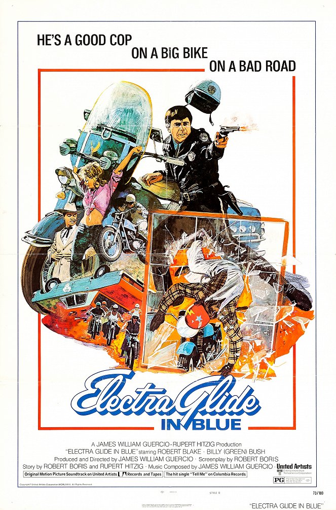 Electra Glide in Blue - Affiches