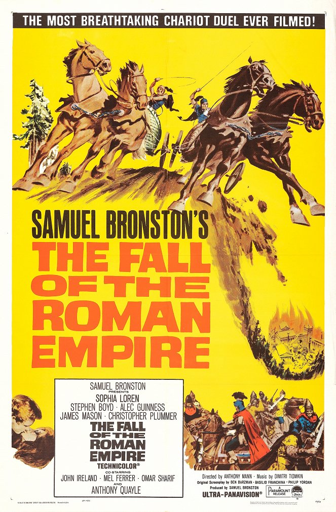 The Fall of the Roman Empire - Posters
