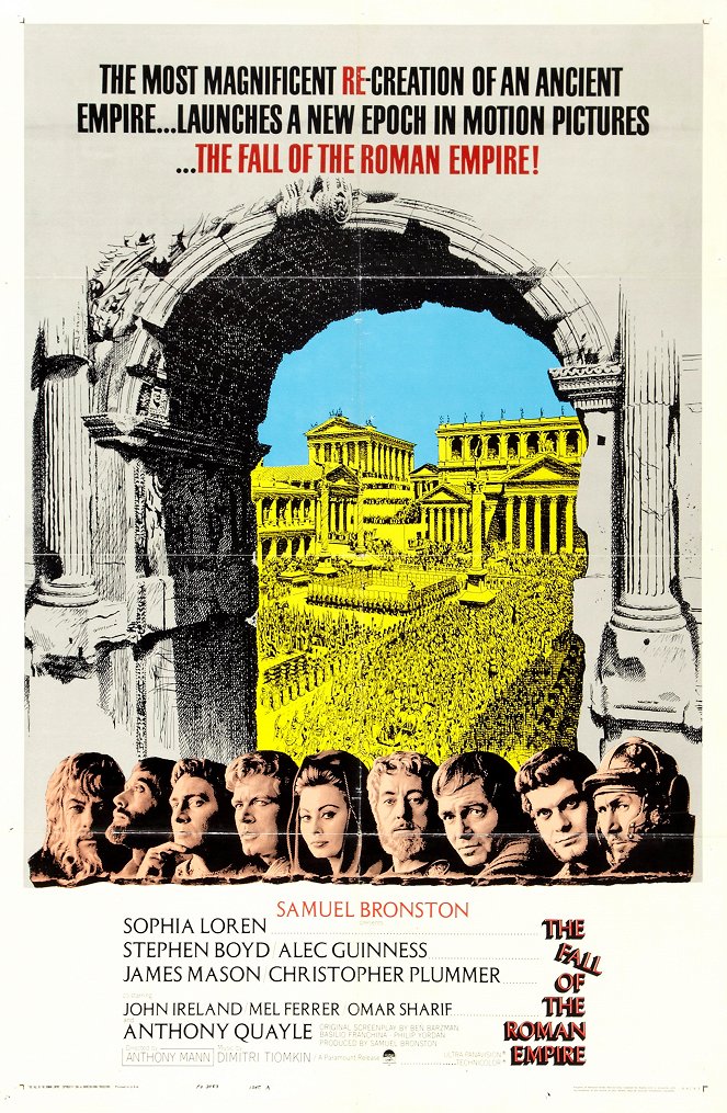 Upadek Cesarstwa Rzymskiego - Plakaty
