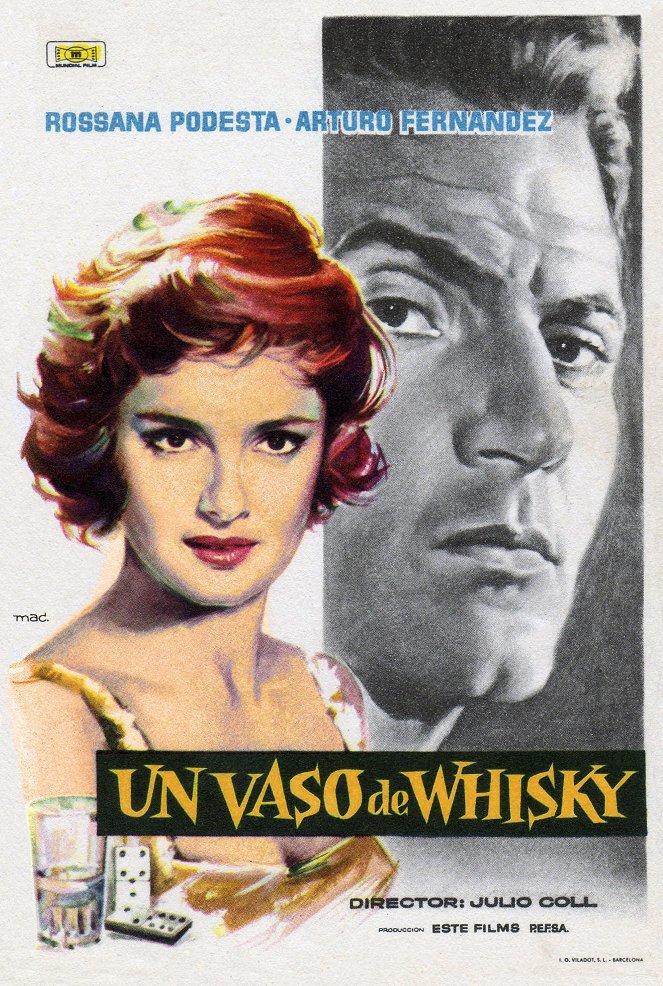Un vaso de whisky - Plakate