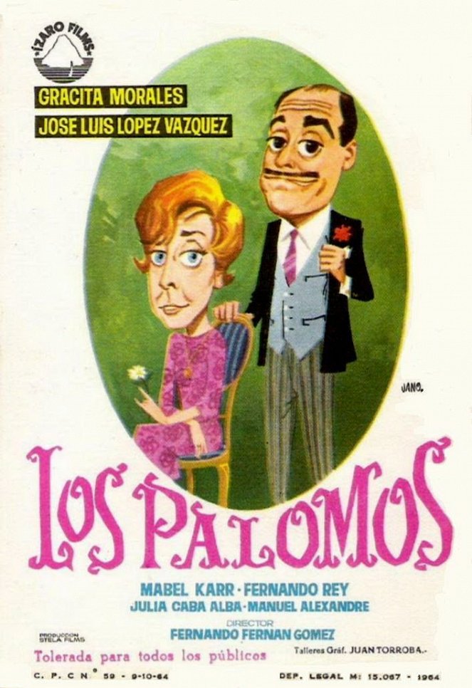 Los palomos - Plakate