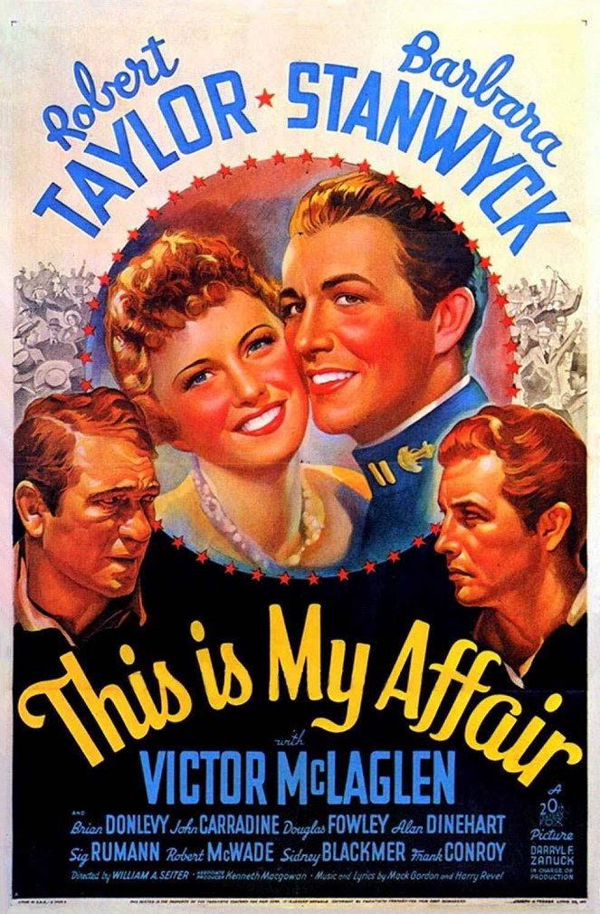 This Is My Affair - Posters