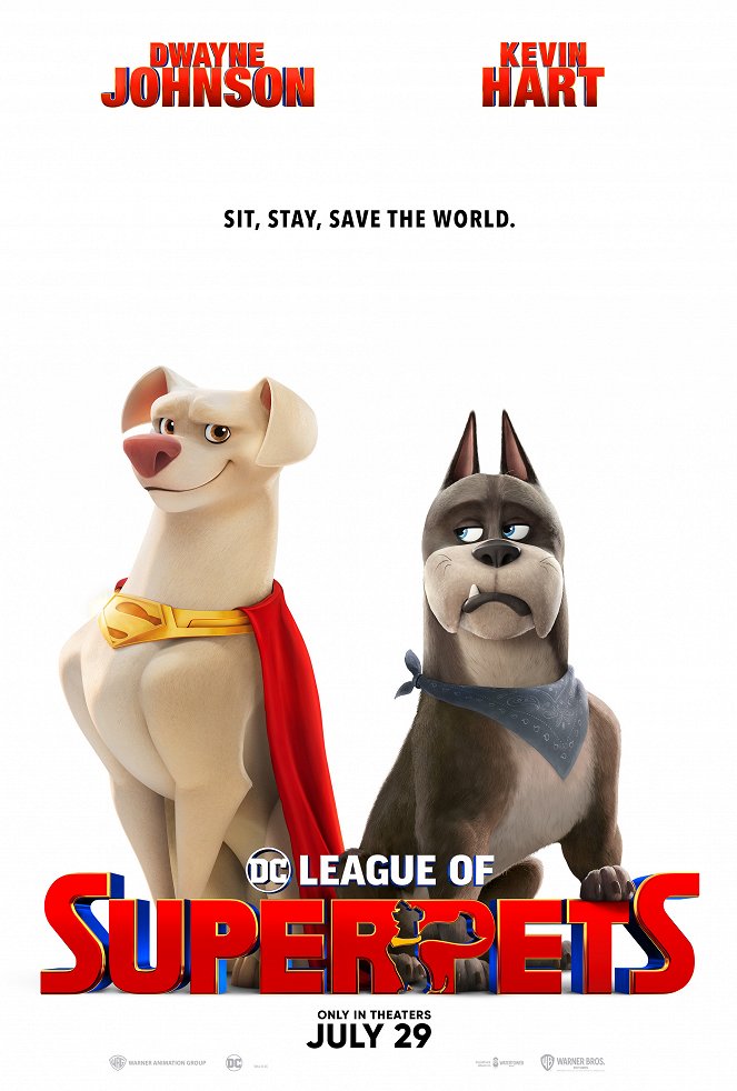 DC Liga superzvierat - Plagáty