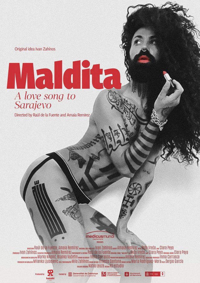 Maldita. A Love Song to Sarajevo - Affiches