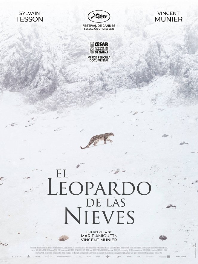 El leopardo de las nieves - Carteles