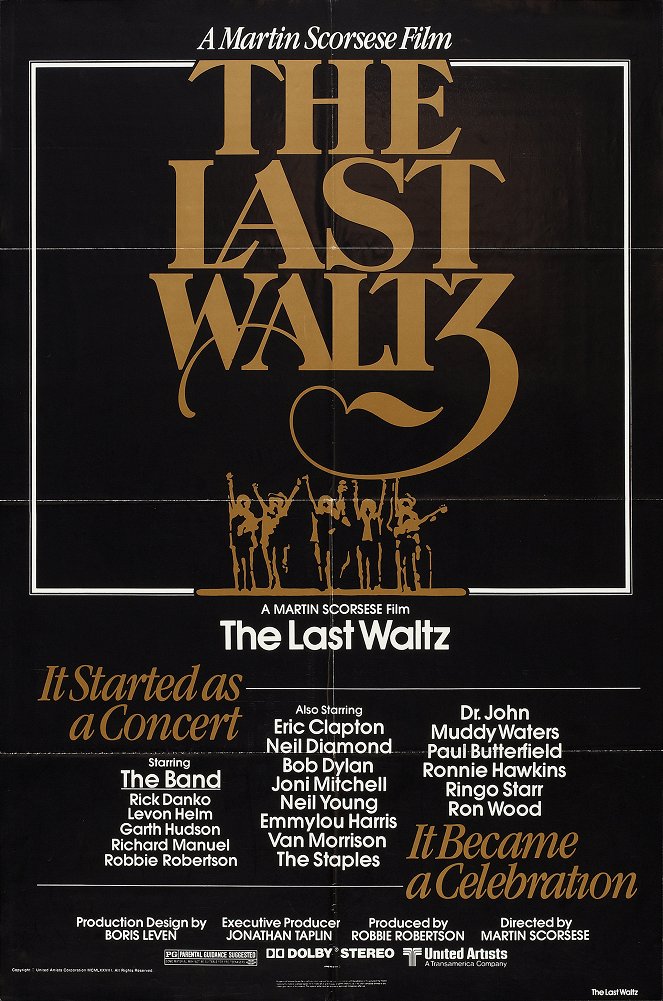 The Last waltz - Affiches
