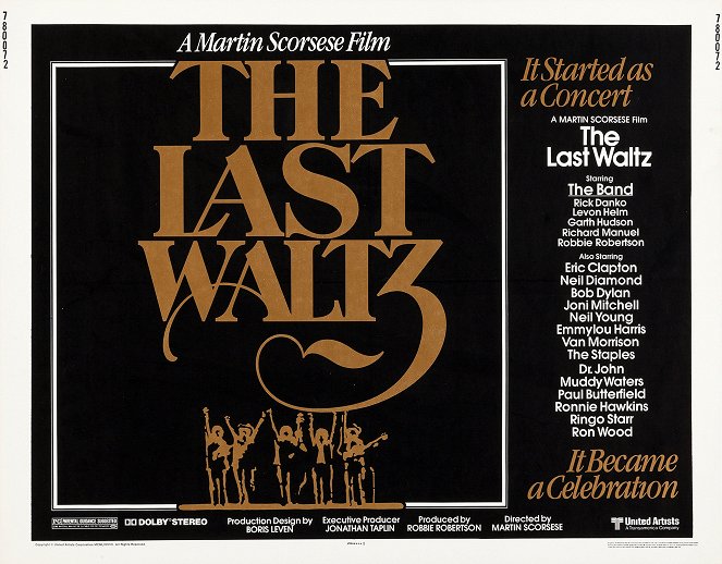 The Band in Concert - The Last Waltz - Posters
