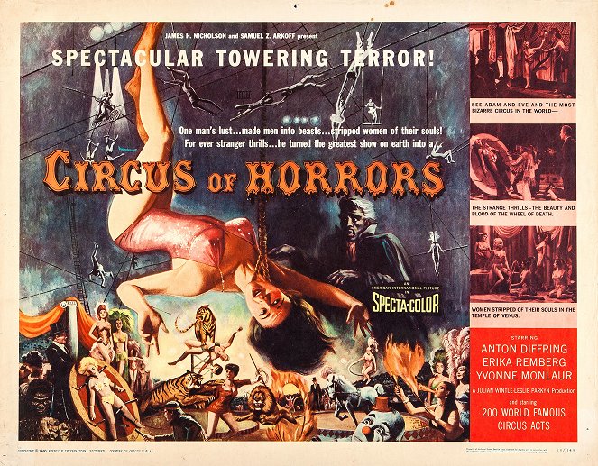 Circus of Horrors - Posters