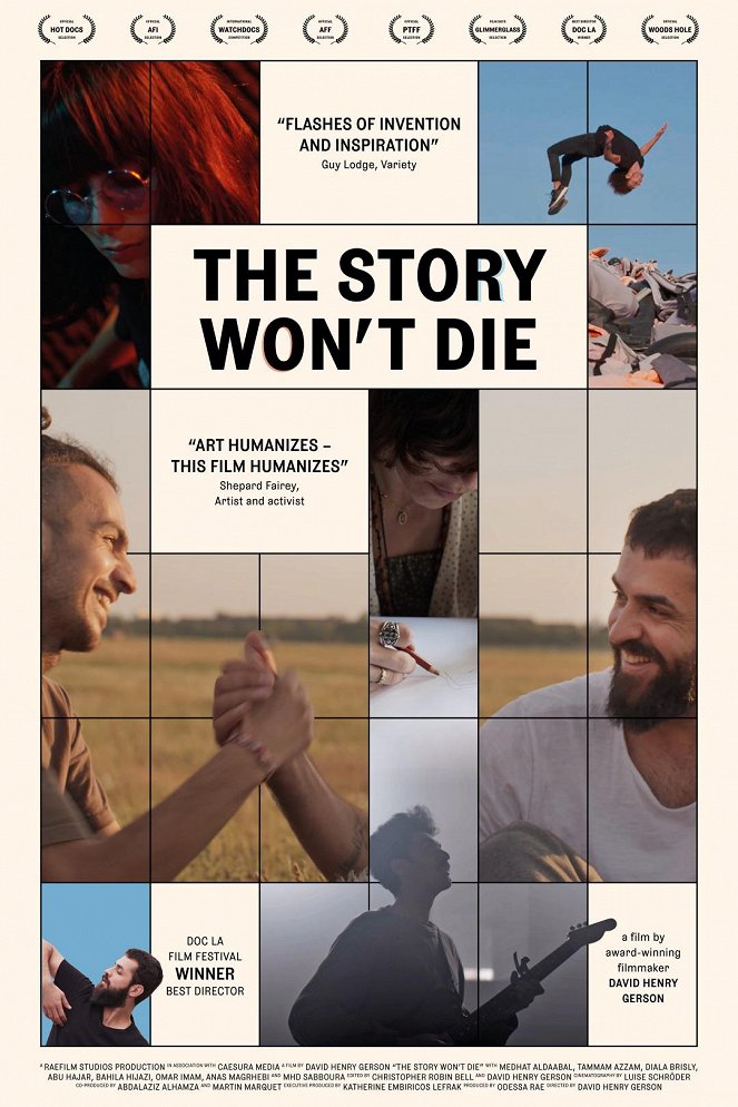 The Story Won't Die - Affiches