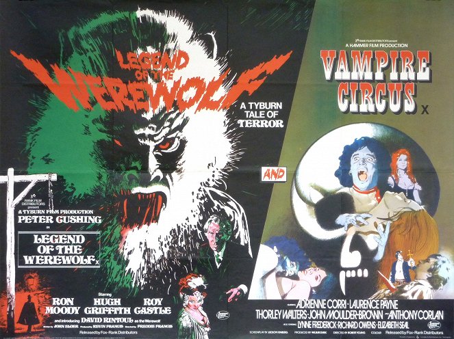 Legend of the Werewolf - Posters