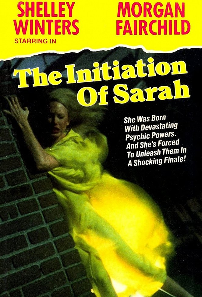 The Initiation of Sarah - Plakate