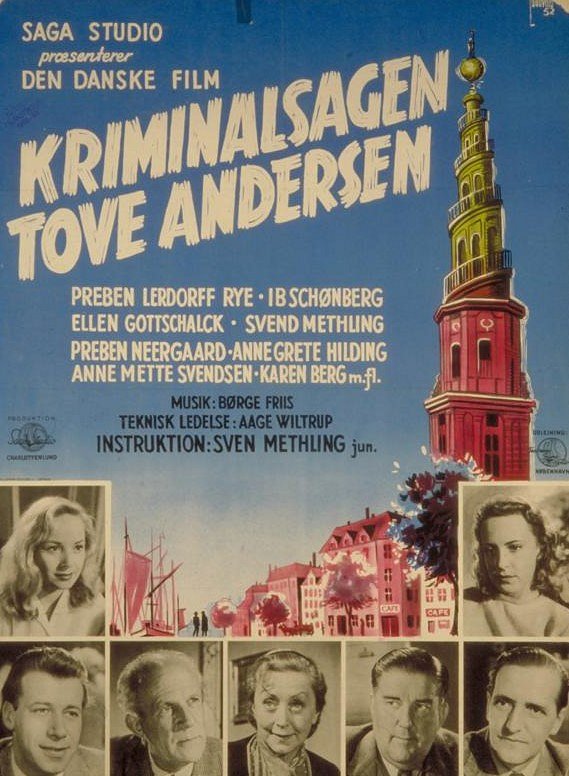 Kriminalsagen Tove Andersen - Plakaty