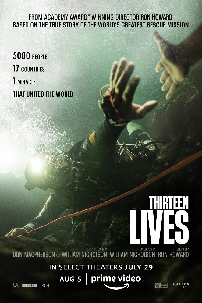 Thirteen Lives - Posters