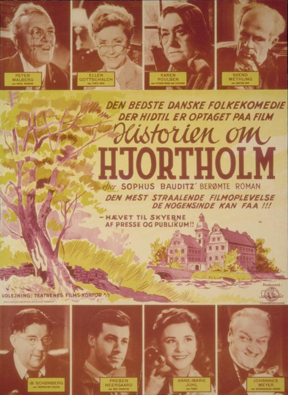 Historien om Hjortholm - Plakate