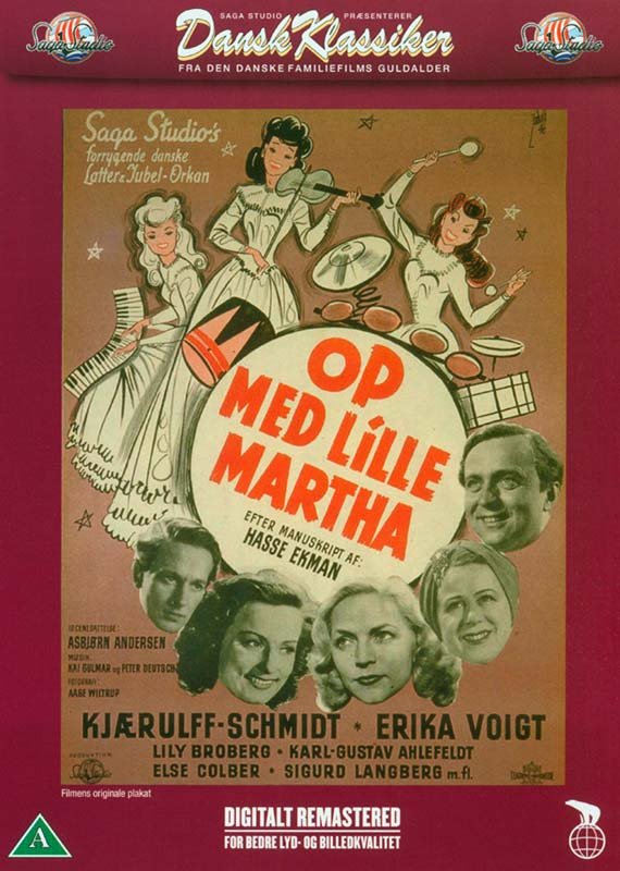 Op med lille Martha - Plakate