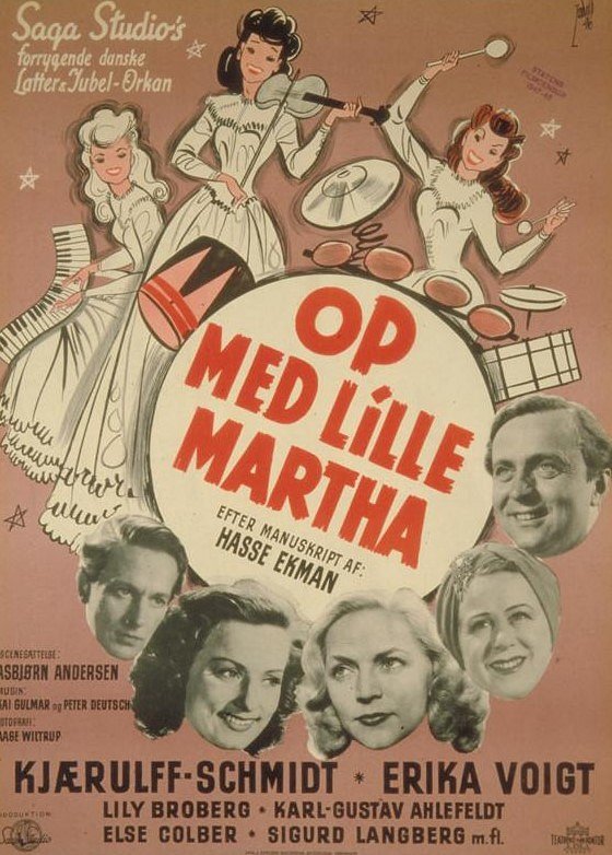 Op med lille Martha - Plakate