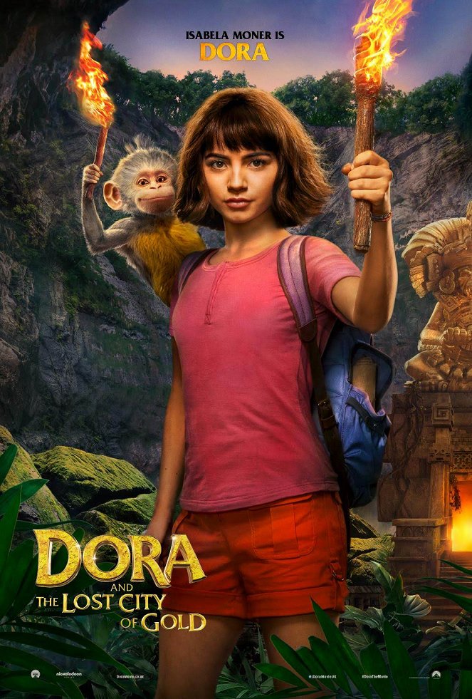 Dora: Kadonnut kaupunki - Julisteet