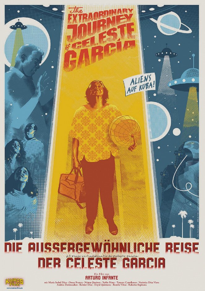 El viaje extraordinario de Celeste García - Cartazes