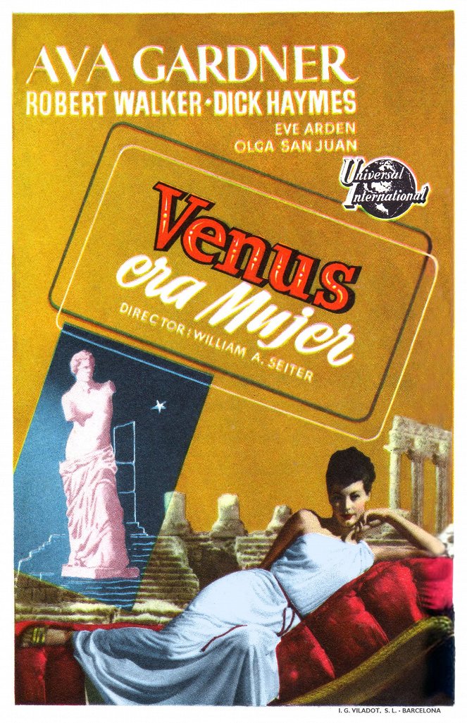 Venus era mujer - Carteles