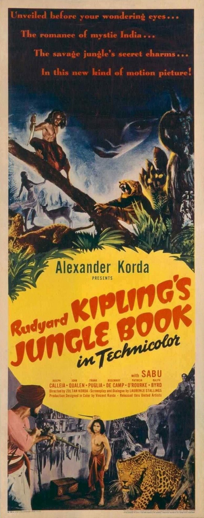 A dzsungel könyve - Plakátok