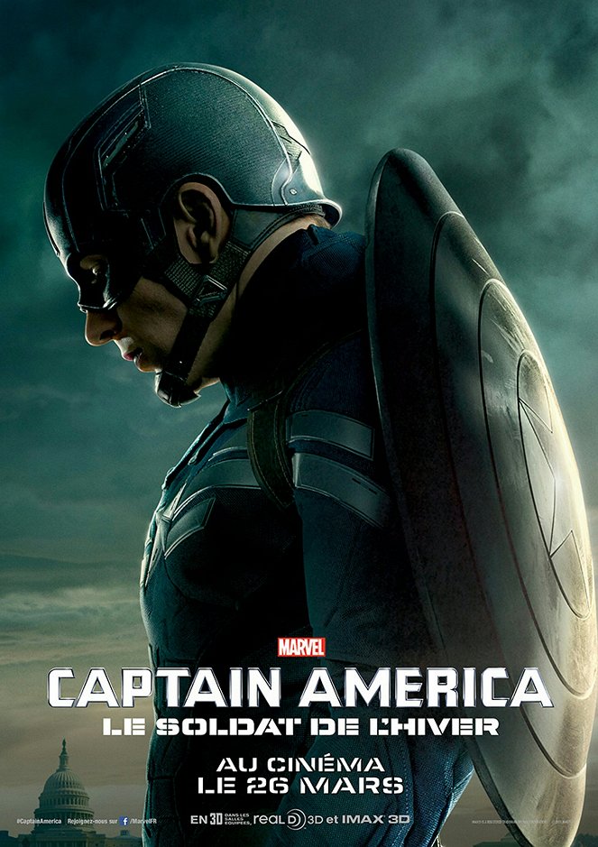 Captain America, le soldat de l'hiver - Affiches