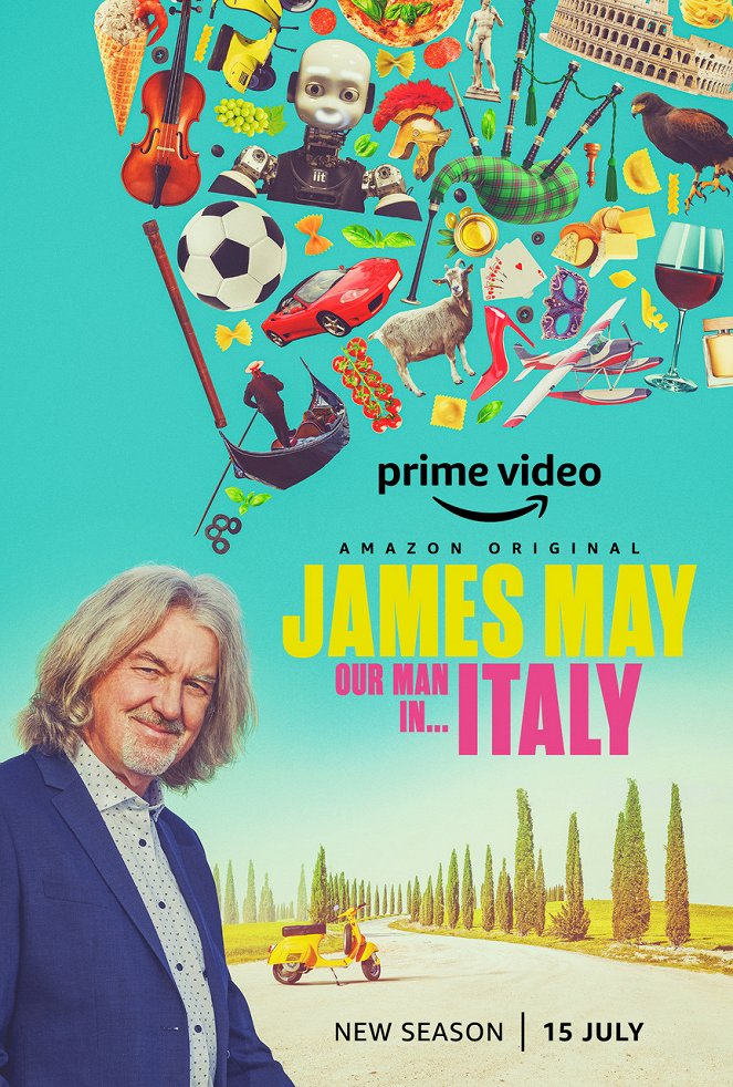 James May: Nasz człowiek w... - Italy - Plakaty