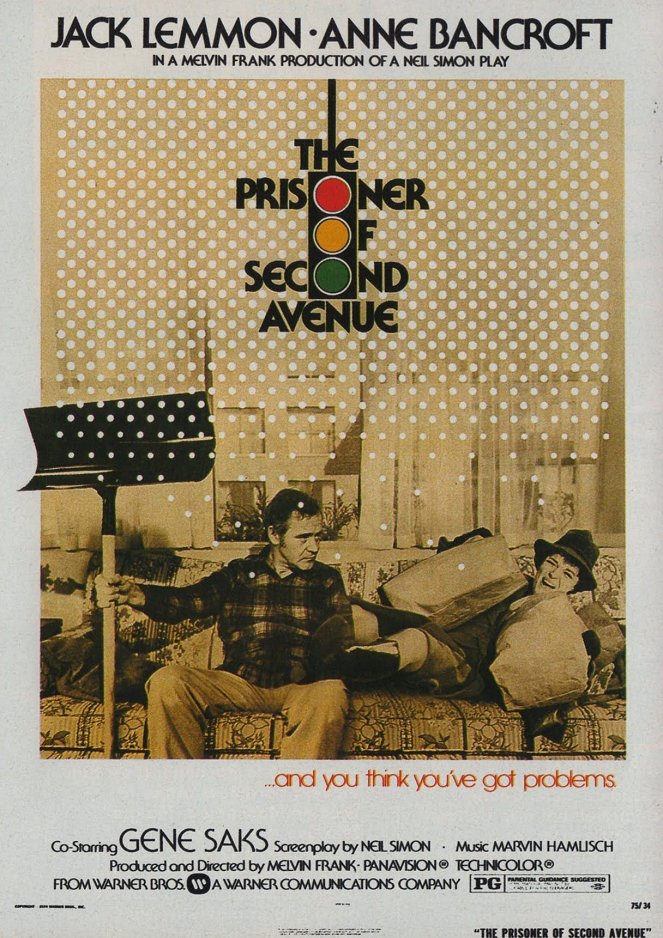 The Prisoner of Second Avenue - Posters