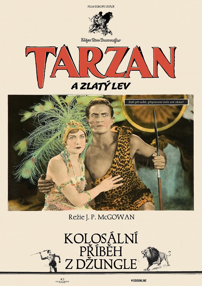Tarzan a zlatý lev - Plakáty