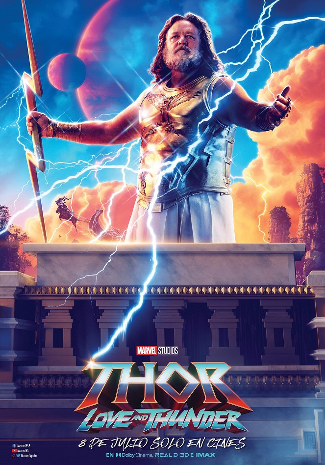 Thor: Love and Thunder - Carteles
