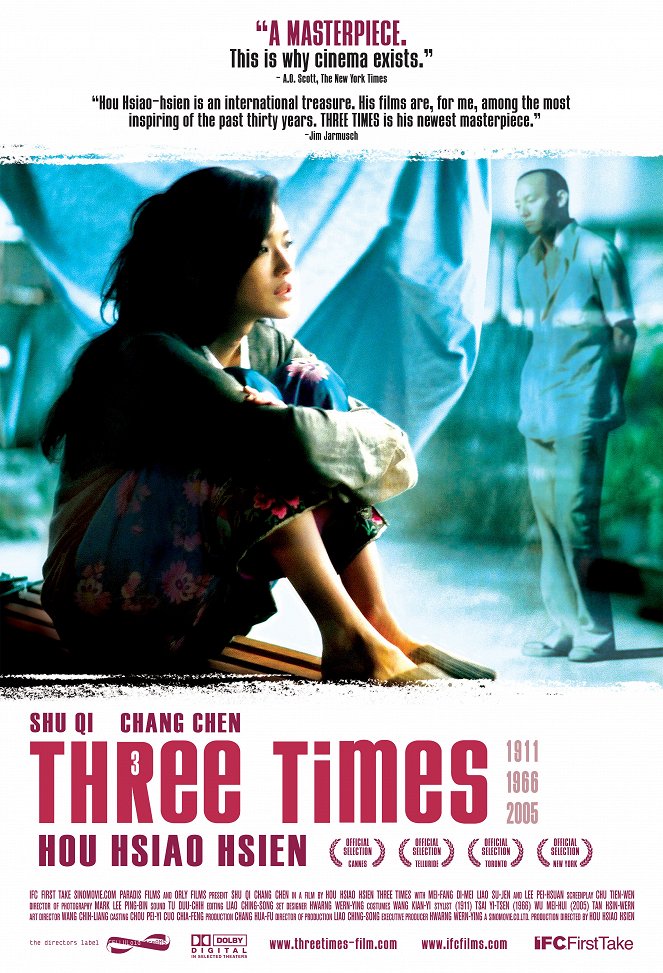 Three Times - Posters