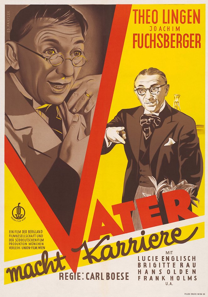 Vater macht Karriere - Posters