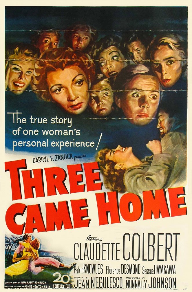 Three Came Home - Plakáty