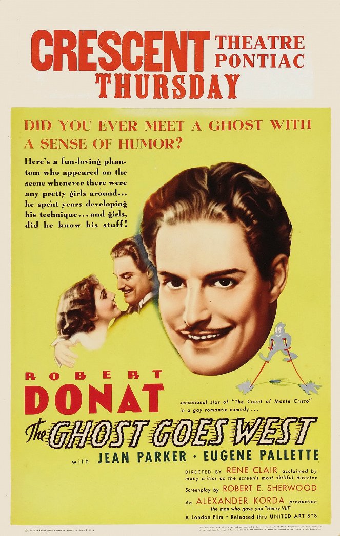 The Ghost Goes West - Posters