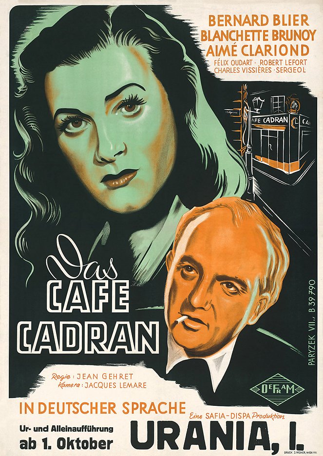Café Cadran - Plakate