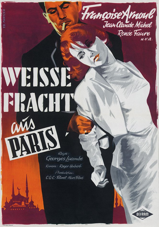 Weiße Fracht aus Paris - Plakate