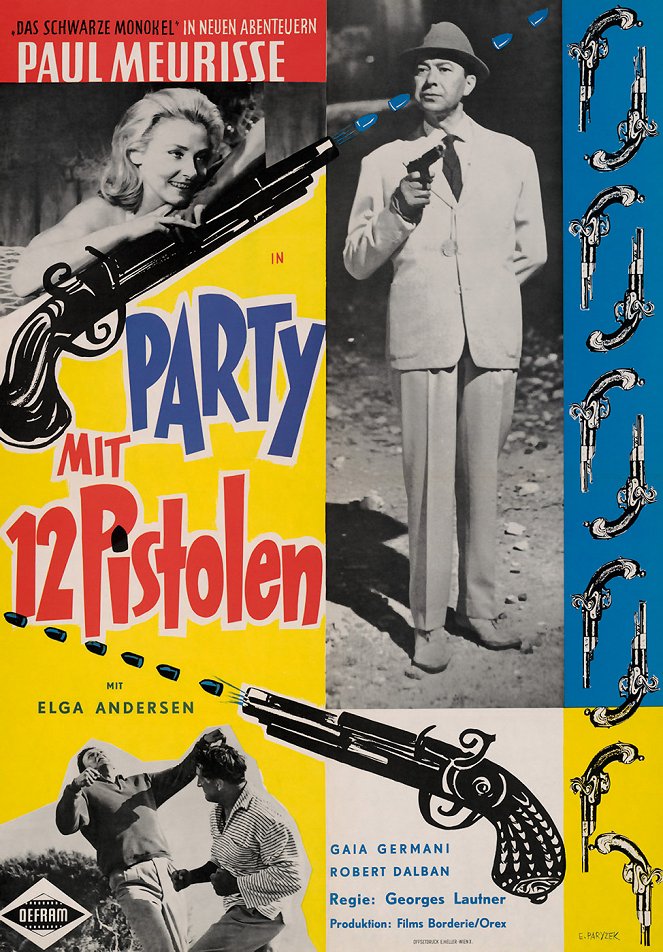 Party mit zwölf Pistolen - Plakate