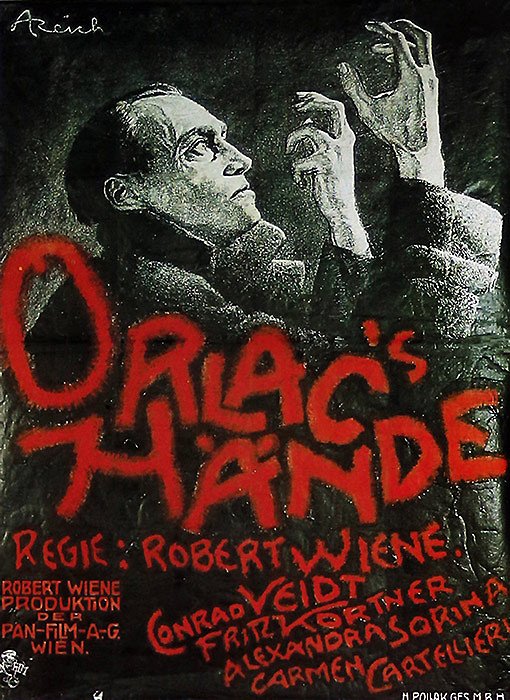 Las manos de Orlac - Carteles