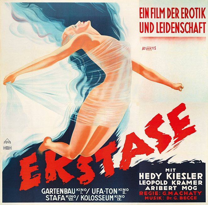 Extase (rakouská verze) - Plagáty