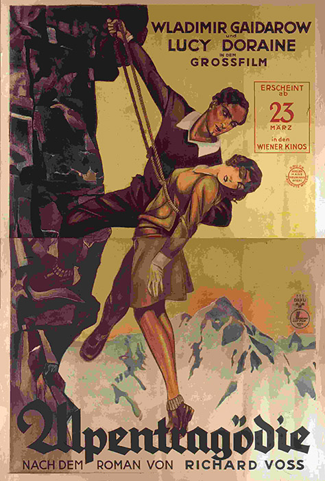 Alpentragödie - Plakate