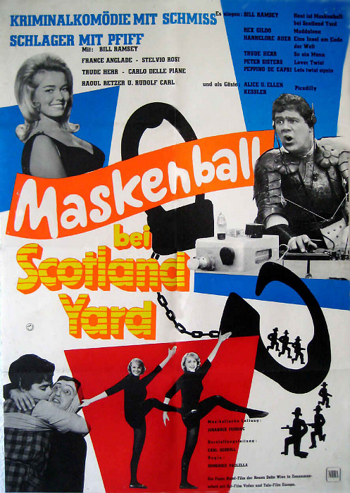 Maskenball bei Scotland Yard - Die Geschichte einer unglaublichen Erfindung - Plakaty