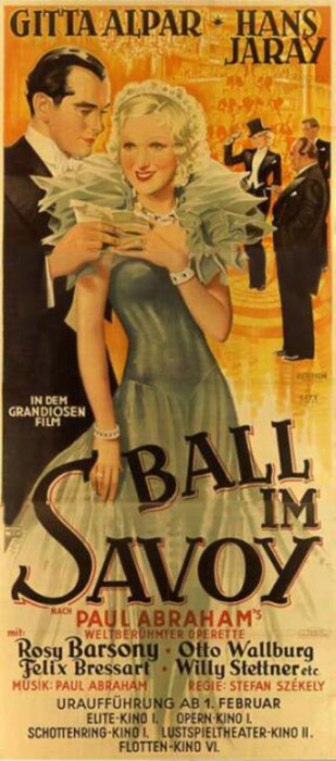 Ball im Savoy - Plakáty