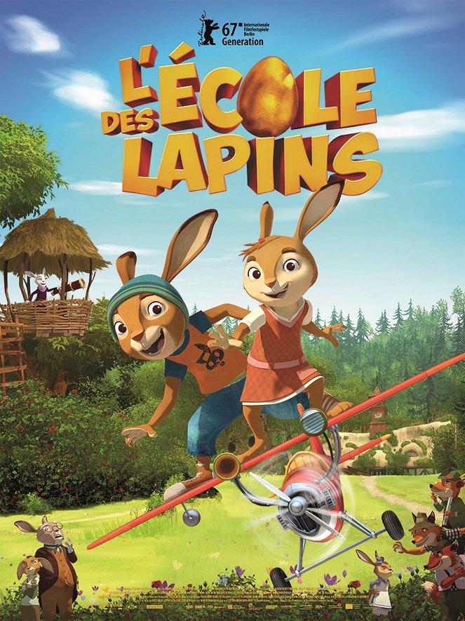 L'Ecole des lapins - Affiches