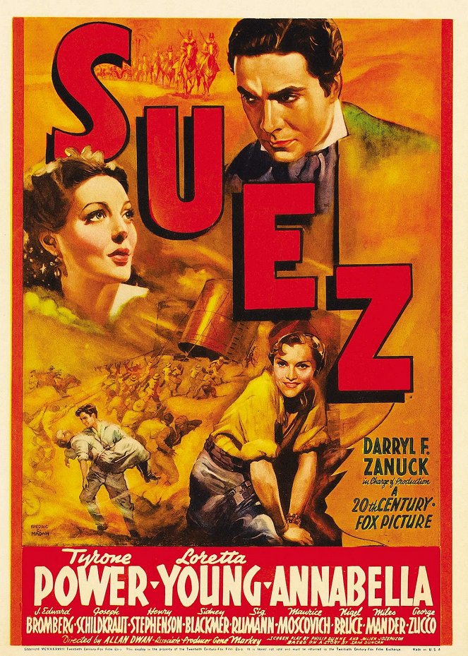 Suez - Plagáty